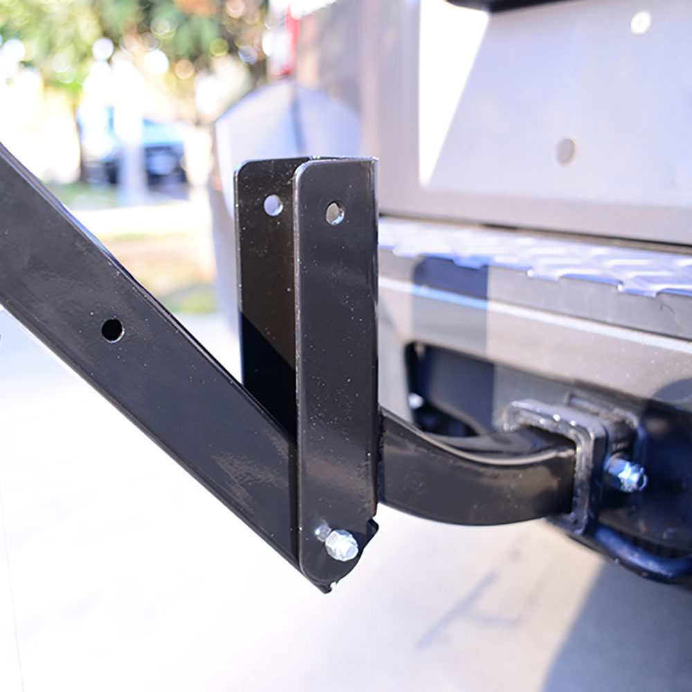 Allen Sports Deluxe 4 Bike Storage Mount Carrier Rack Hitch for Car Back Bumper