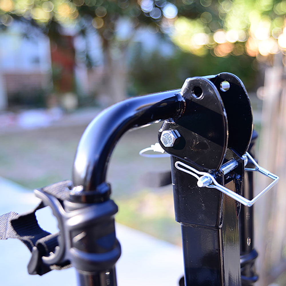 Allen Sports Deluxe 4 Bike Storage Mount Carrier Rack Hitch for Car Back Bumper