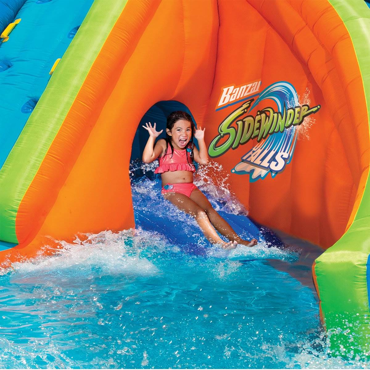 Banzai Surf N Walmart Banzai Water Park Swimming Pool Slide
