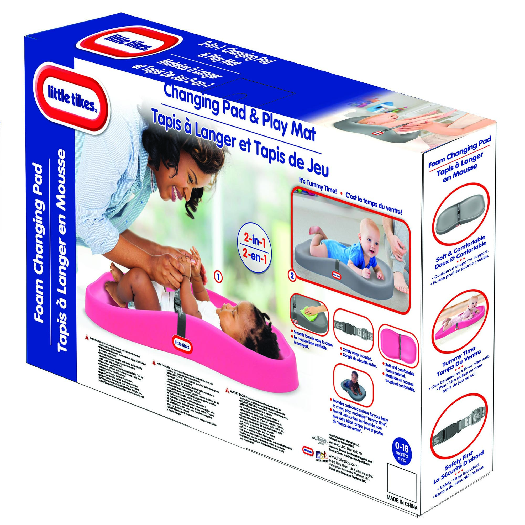 little tikes foam changing pad