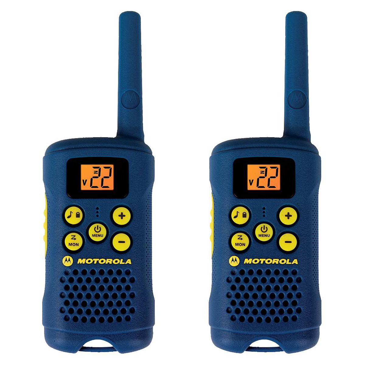 Motorola 2 Way 16 Mile Range 22 Channel Hiking Walkie Talkie Radios w