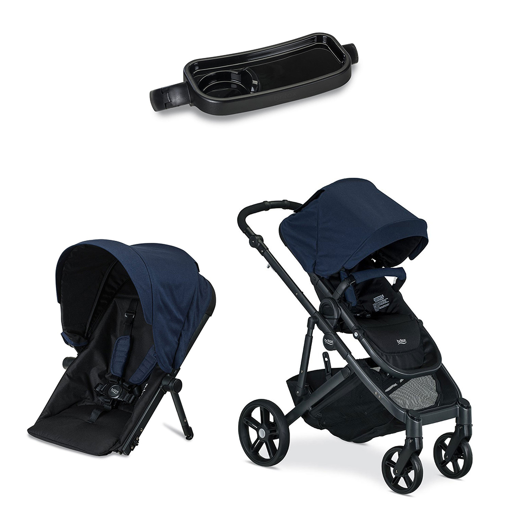 britax b ready stroller tray