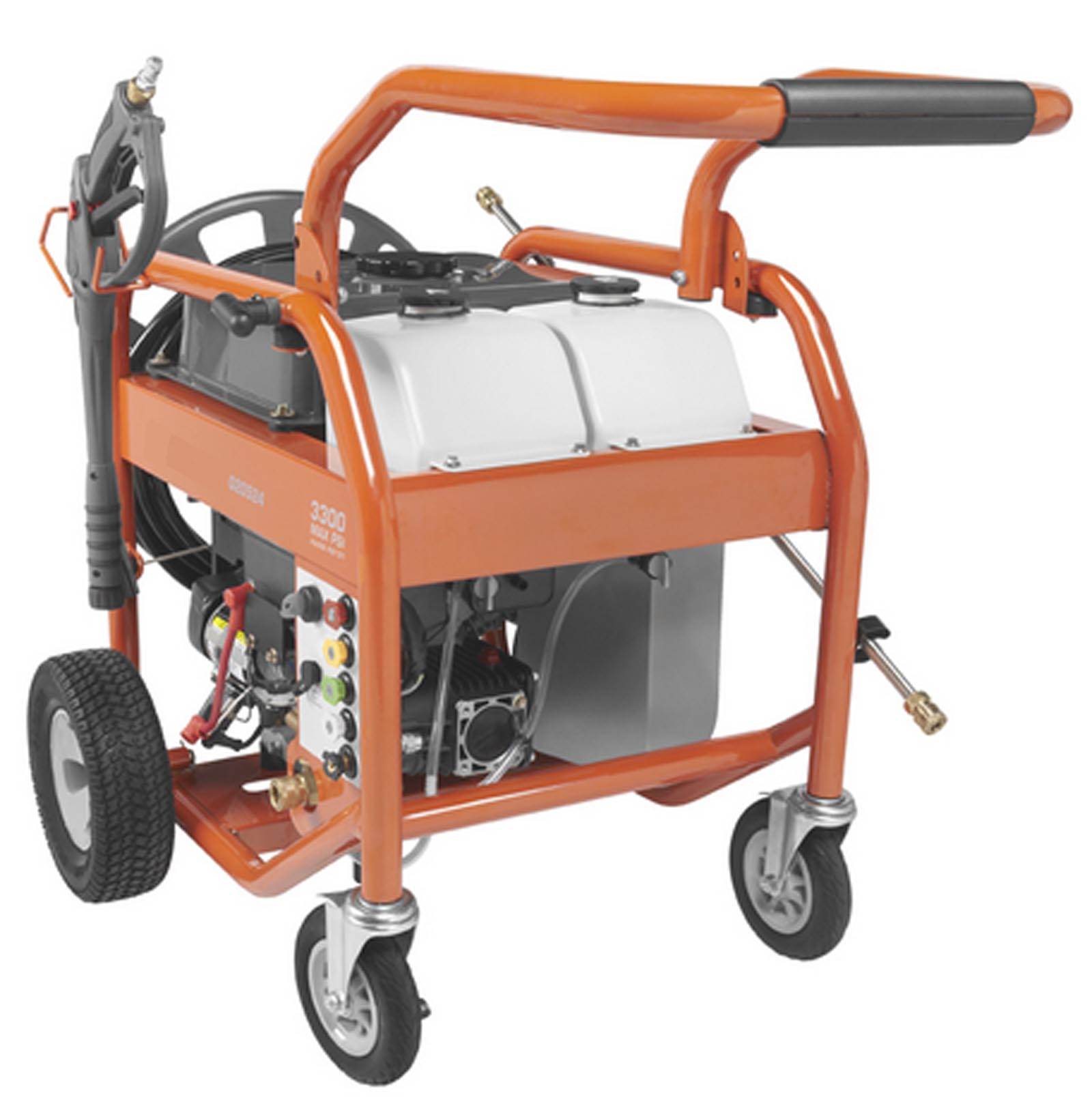 Orange Briggs & Stratton 3300 PSI Murray Gas Pressure Washer Pressure
