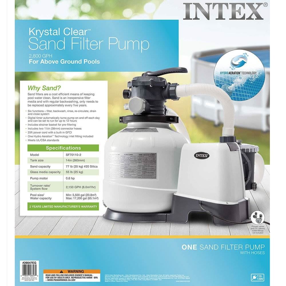 Intex 2800 GPH Above Ground Pool Sand Filter Pump w/ Plunger Valves Parts Pair Intex 2800 GPH Above Ground Pool Sand Filter Pump w/ Plunger Valves Parts Pair