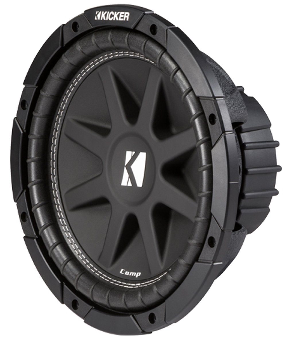 Kicker 43C104 Comp 10 300 Watt SVC 4-ohm Car Audio Subwoofer Woofer Sub C104