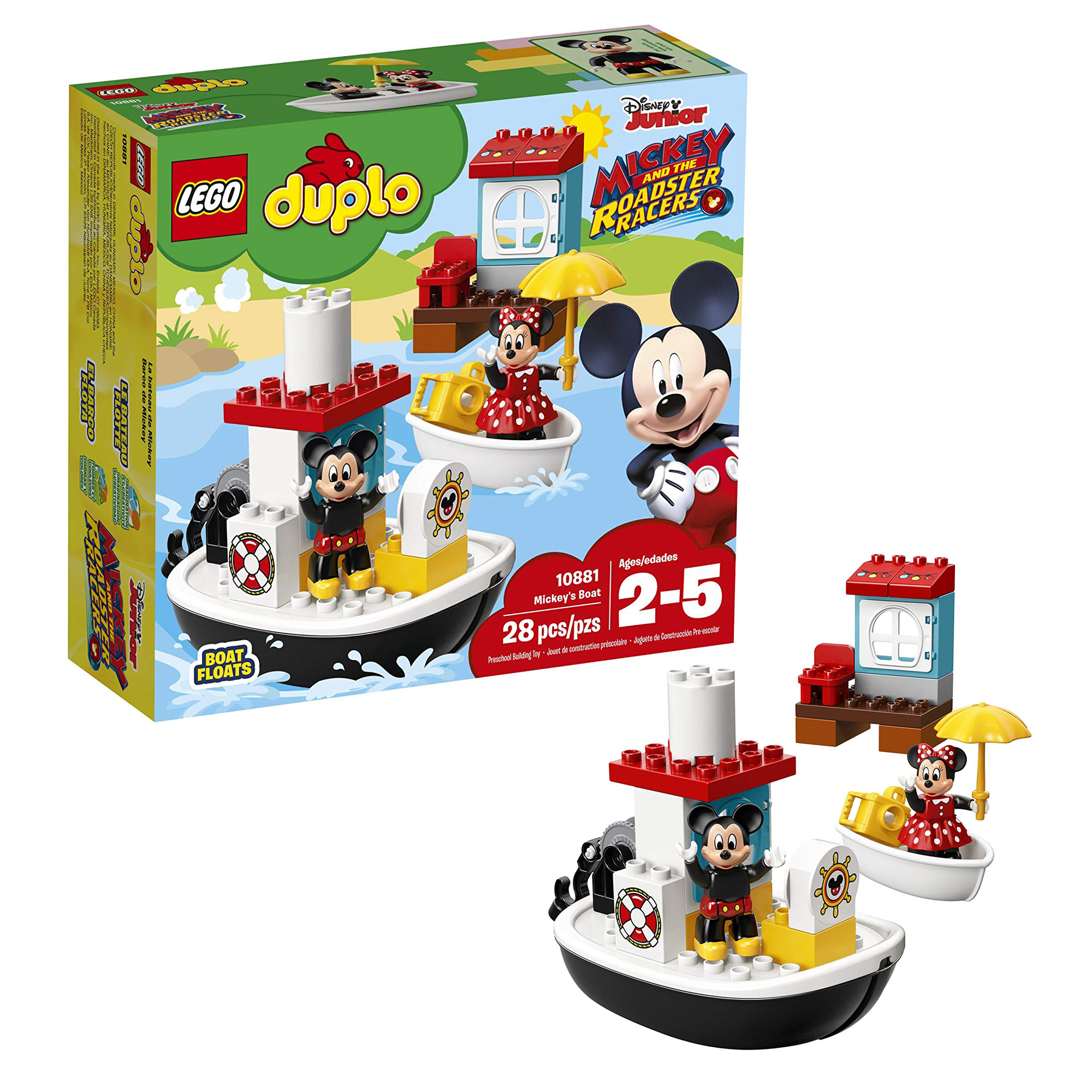 lego duplo boat floats