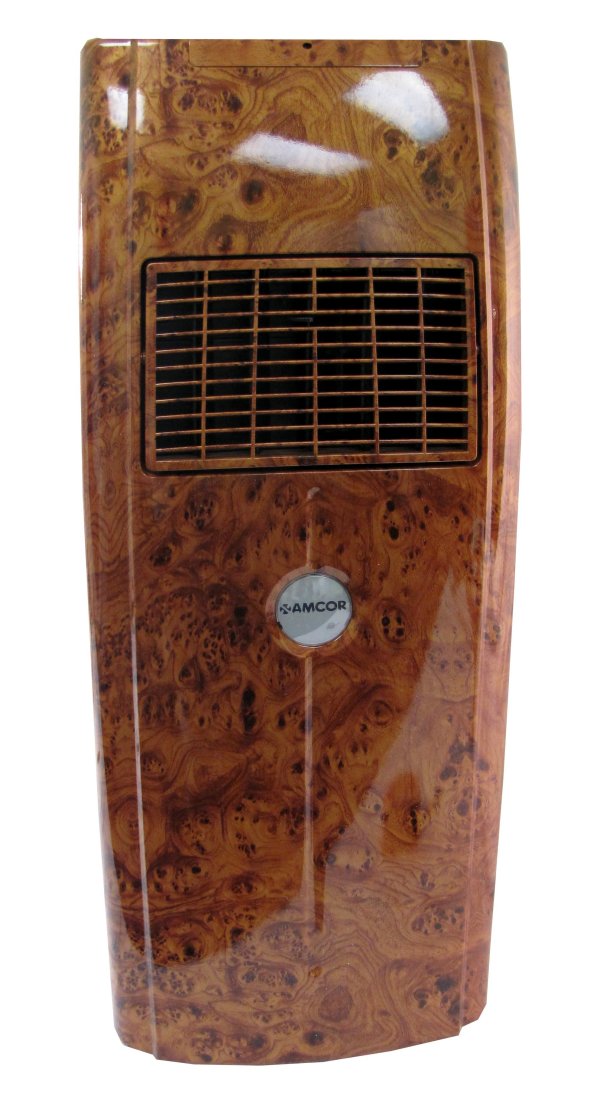 Amcor 11000 Btu Portable Air Conditioner Wood Grain Refurbished