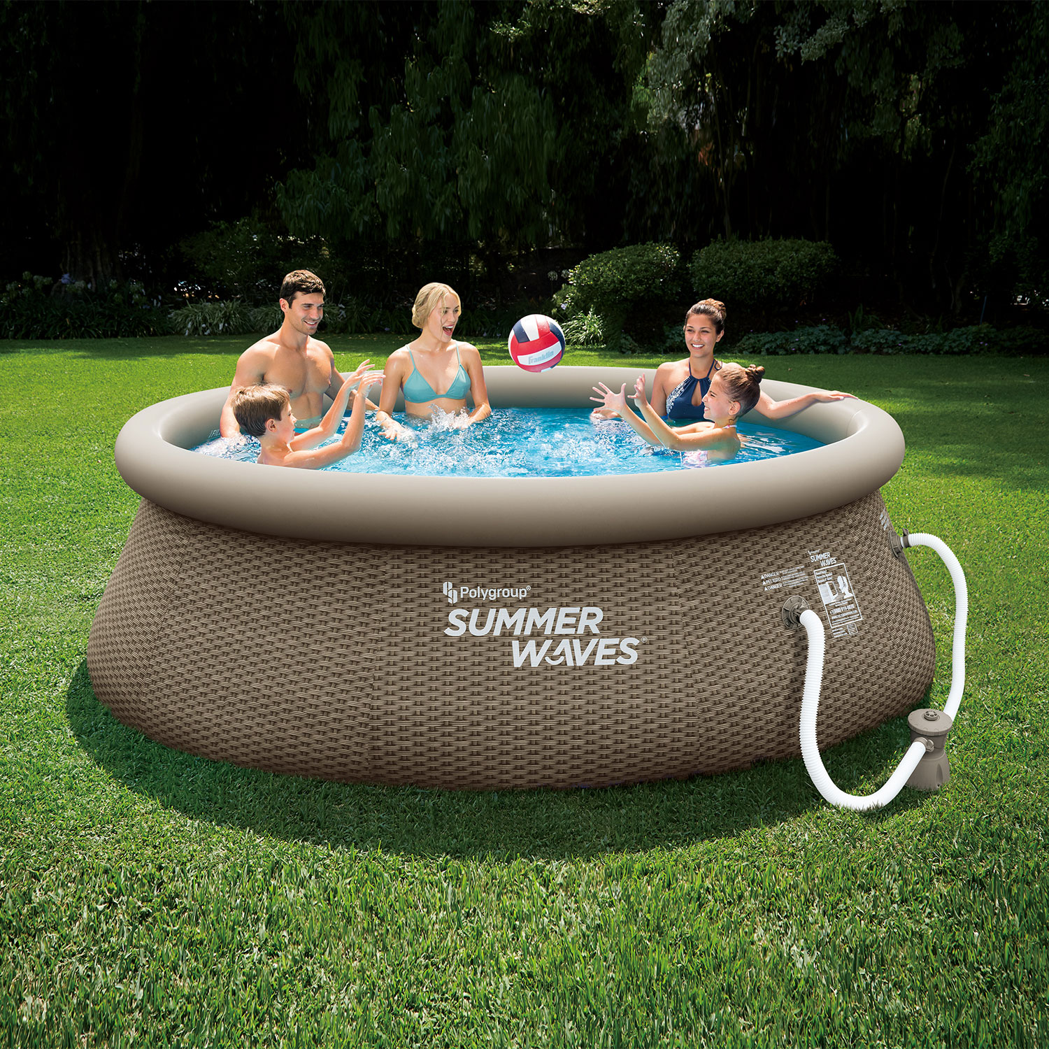 summer waves pool 8ft x 26in