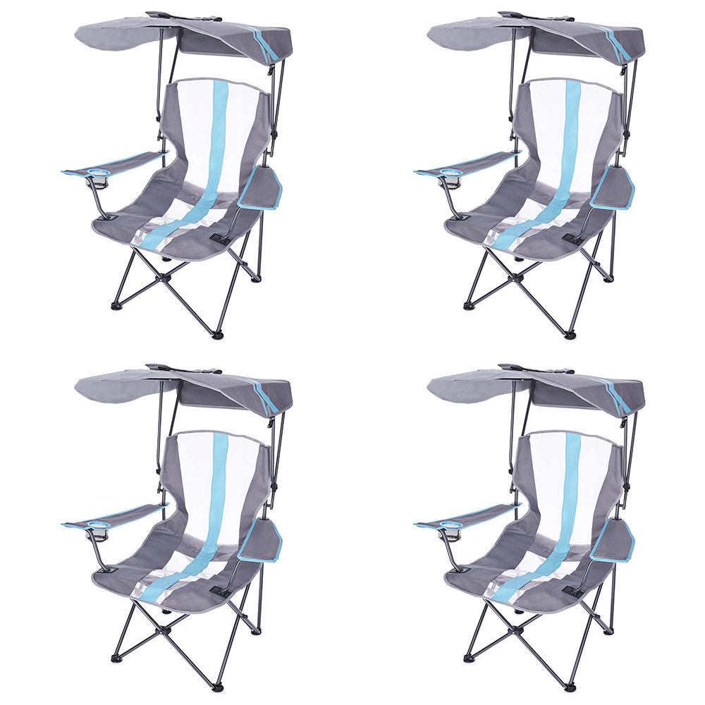 Kelsyus Premium Portable Camping, Premium Portable Camping Folding Lawn Chairs With Canopy Bag Uk