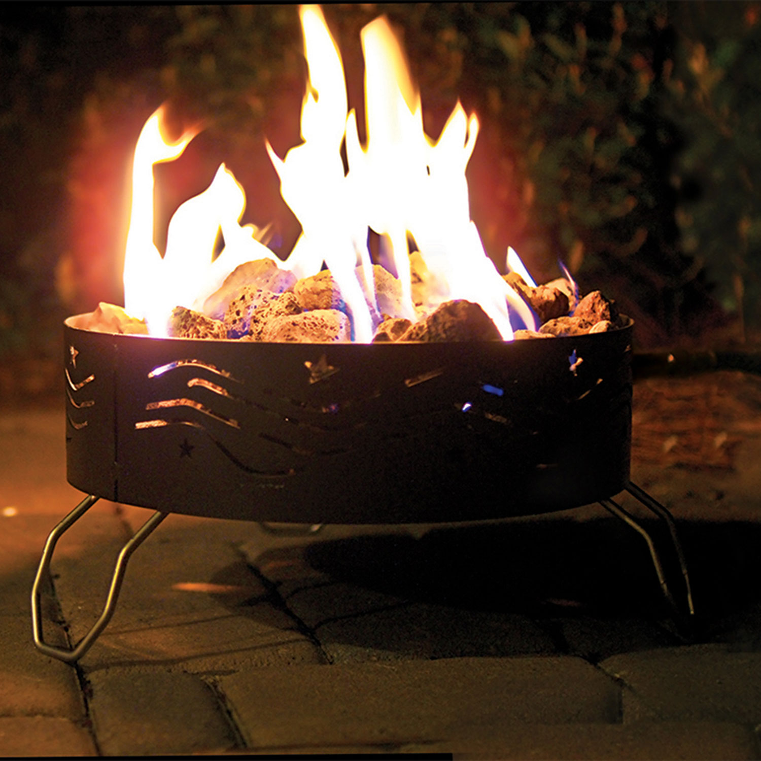 Camco Portable Campfire Outdoor Propane, Coleman Portable Propane Fire Pit