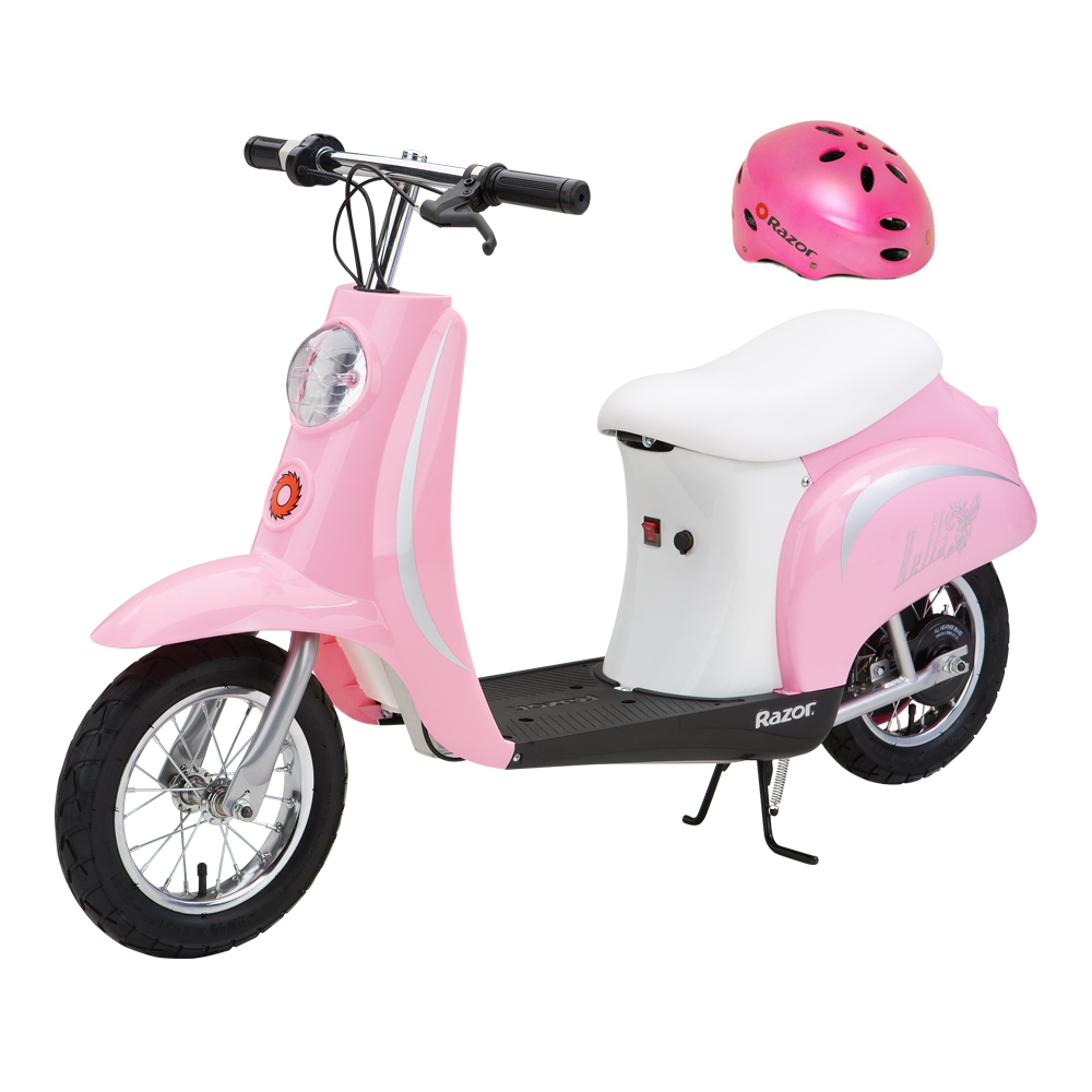 pink razor electric scooter