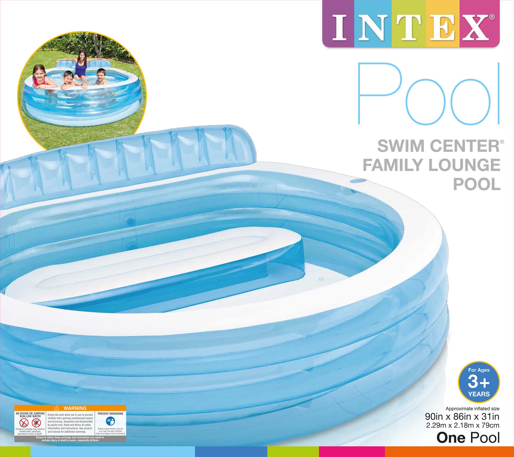 intex pool swim center family lounge