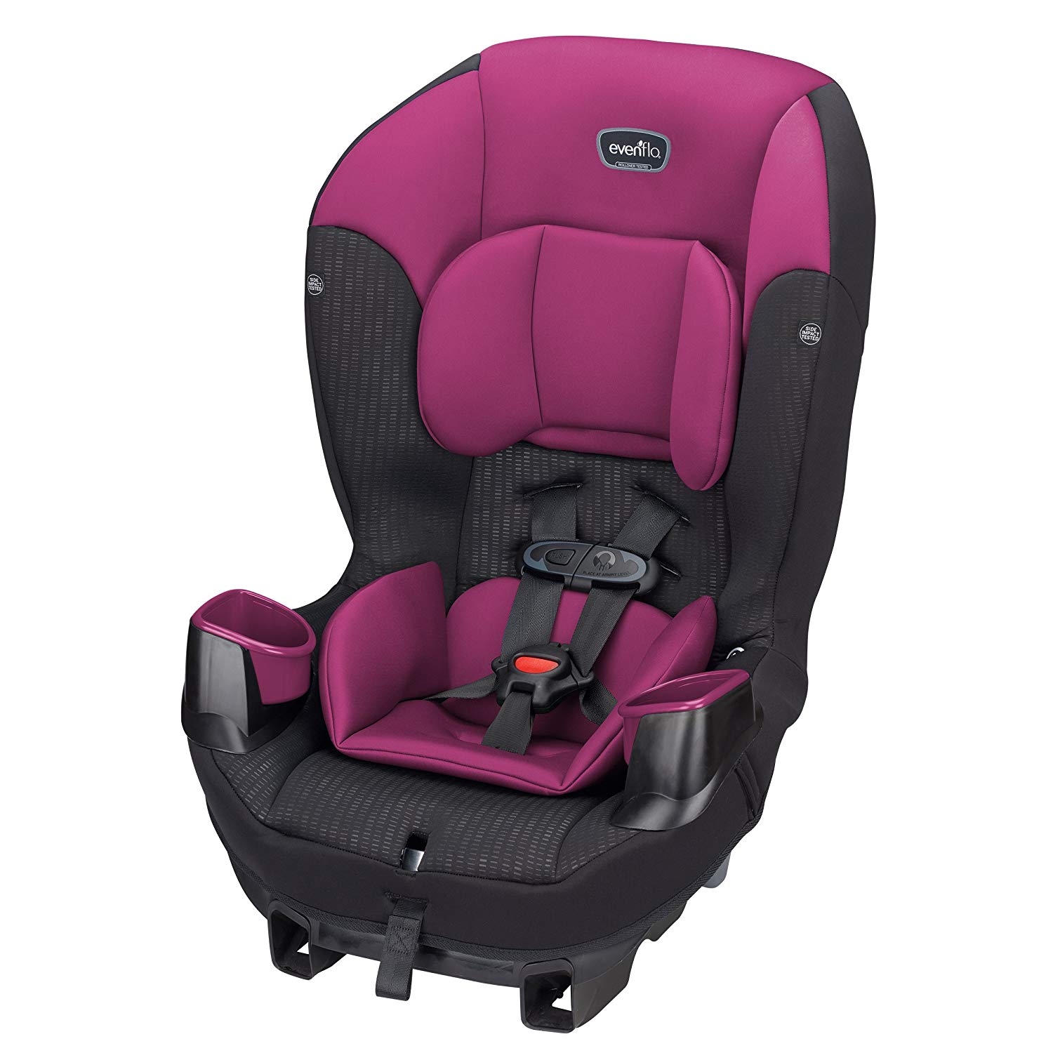 purple evenflo car seat
