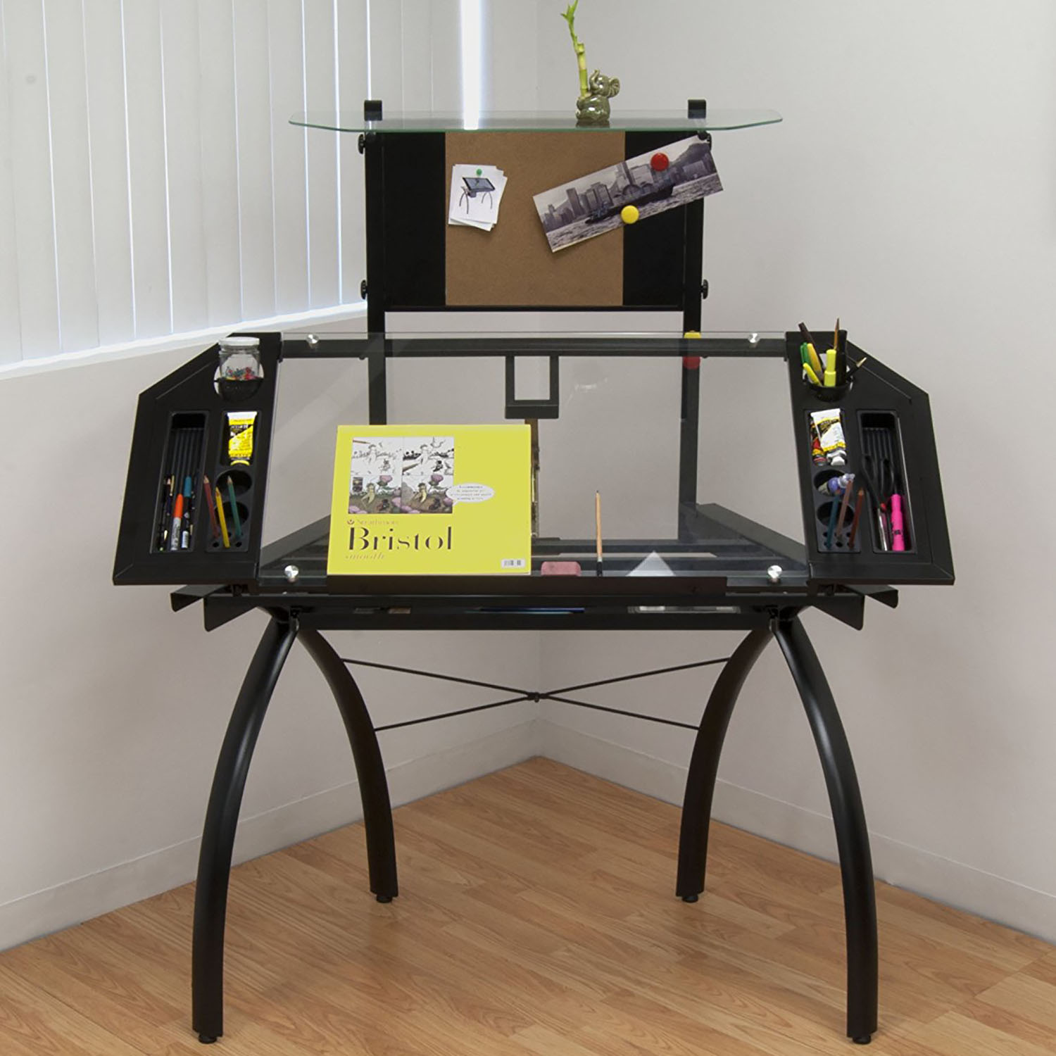 Studio Designs Glass Drafting Table Studio Designs Glass Drafting Table