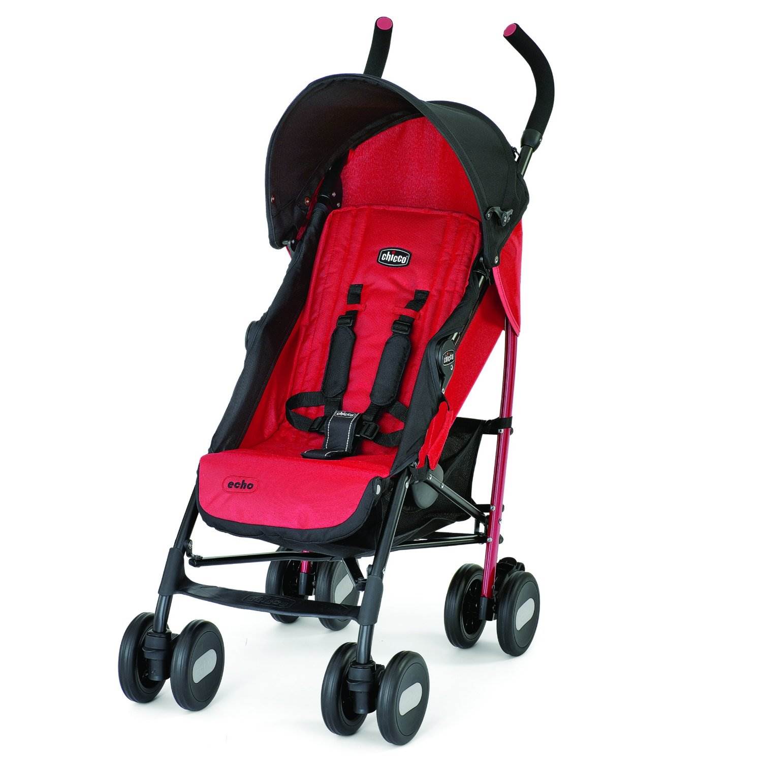 chicco lightweight stroller red