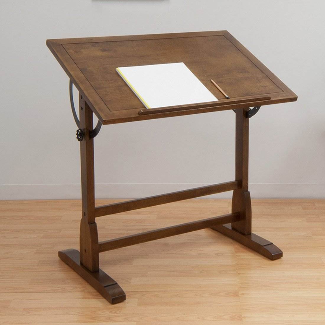 Studio Designs 36 X 24-inch Vintage Drafting Table Rustic Oak for sale online 