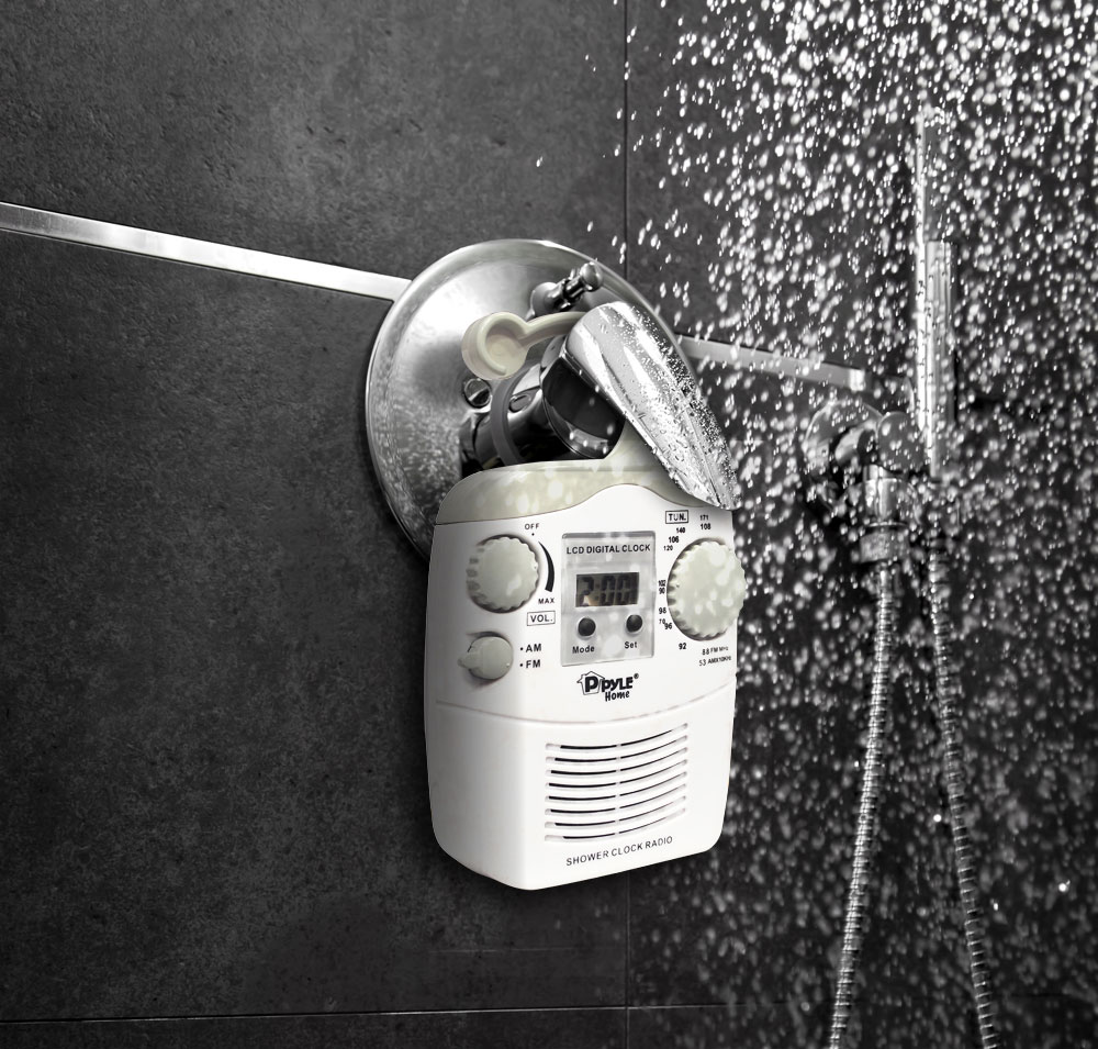 waterproof radio for bathroom