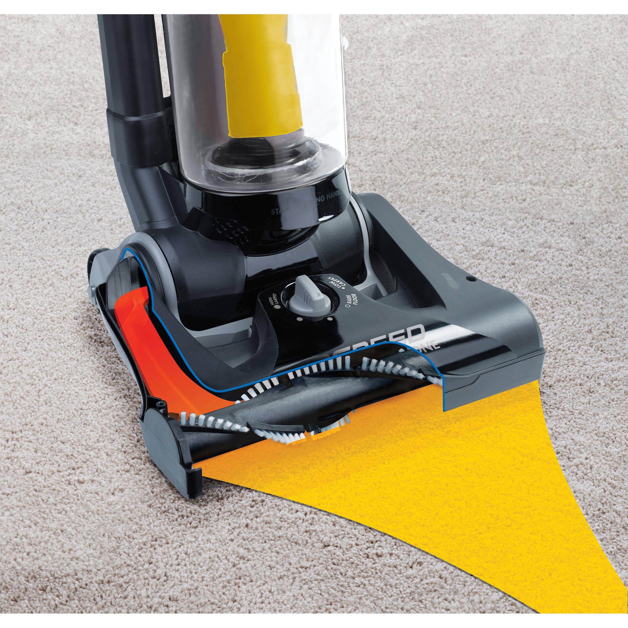 Eureka AirSpeed One Lightweight Bagless Upright Vacuum + Blue Handheld