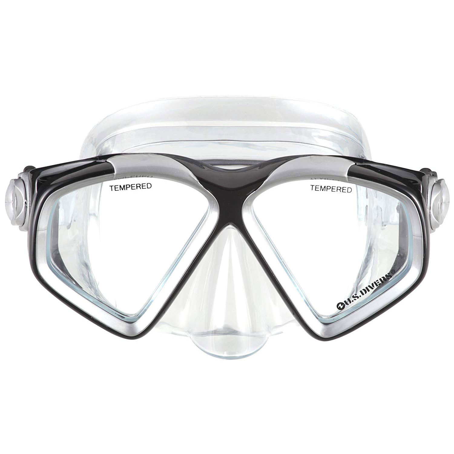 Divers Adult Cozumel Mask/Seabreeze II Snorkel/Proflex Fins/Gearbag U.S 