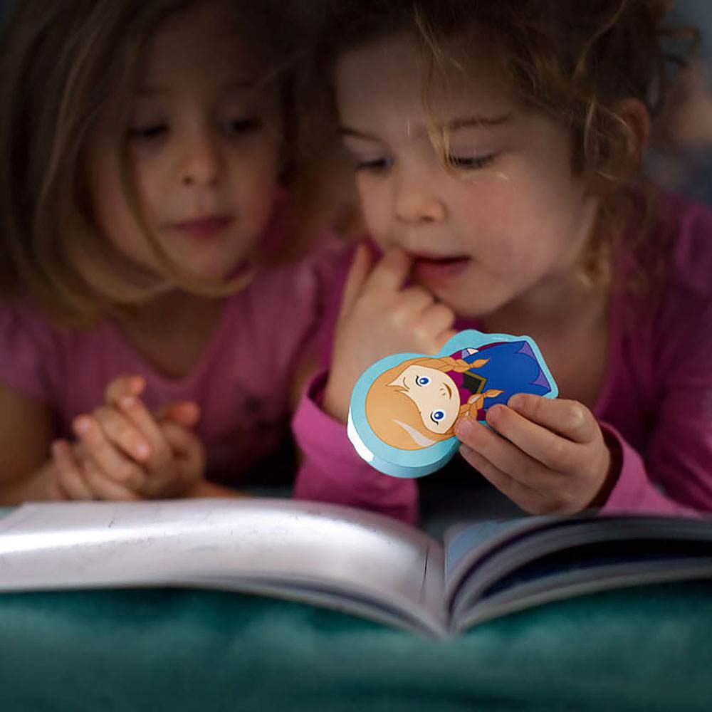 2 Count Philips Kids Battery Powered LED Disney Frozen Anna Light Flashlight