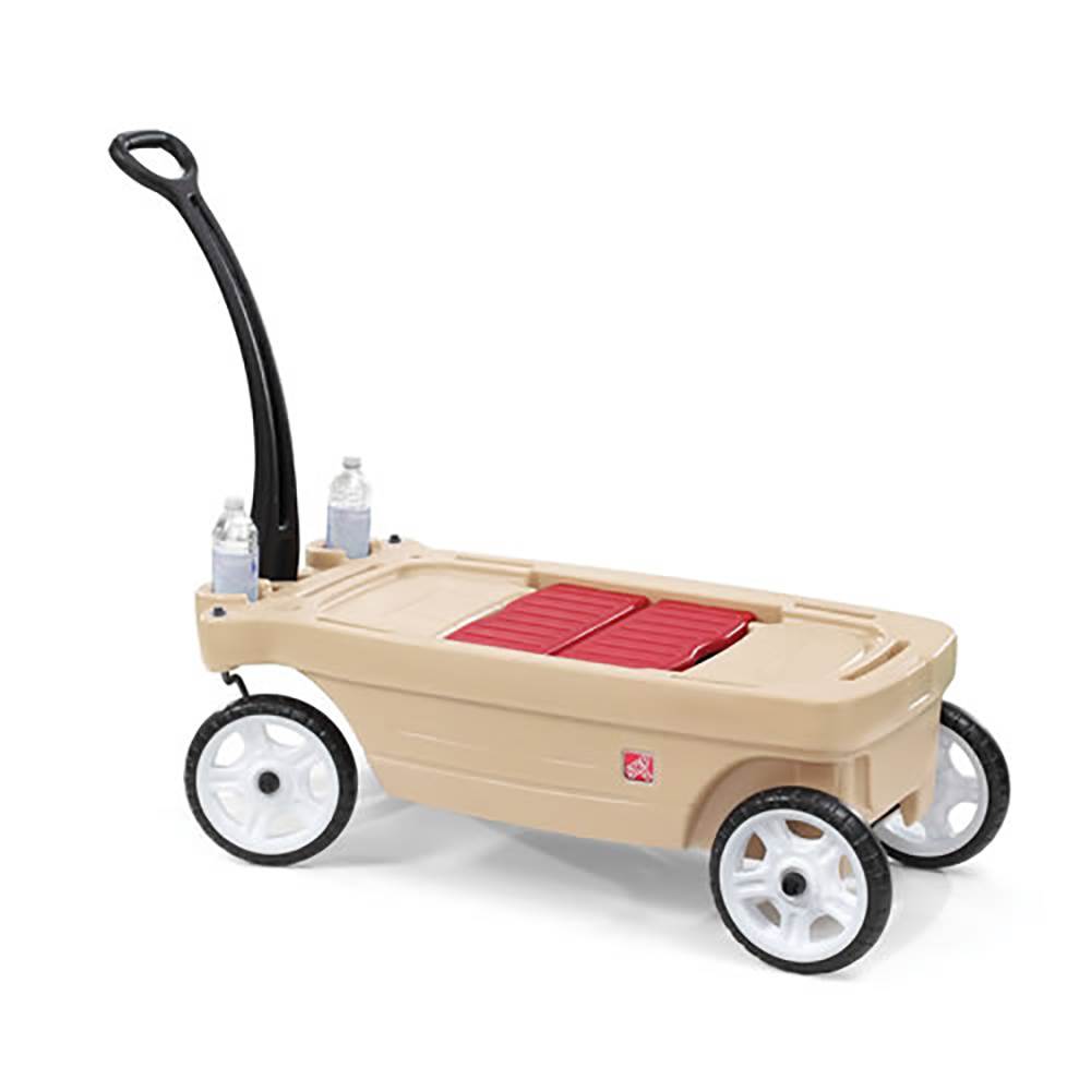 Kids Toy Pull Wagon Whisper Ride Touring 3-in-1 Toddler Outdoor Canopy Sports