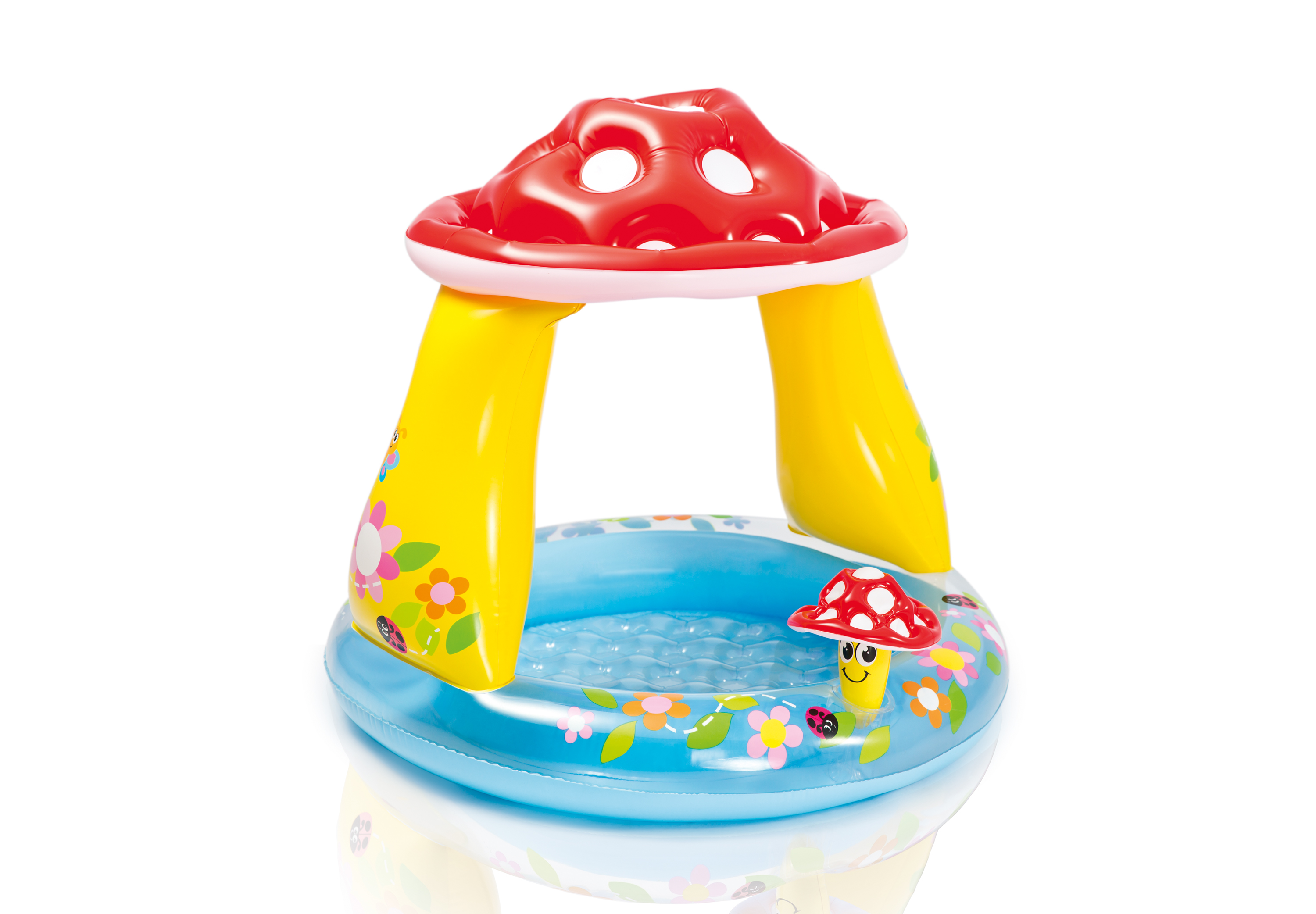 Intex Inflatable Mushroom Water Play Center Kiddie Baby Pool For Parts Intex Inflatable Mushroom Water Play Center Kiddie Baby Pool For Parts