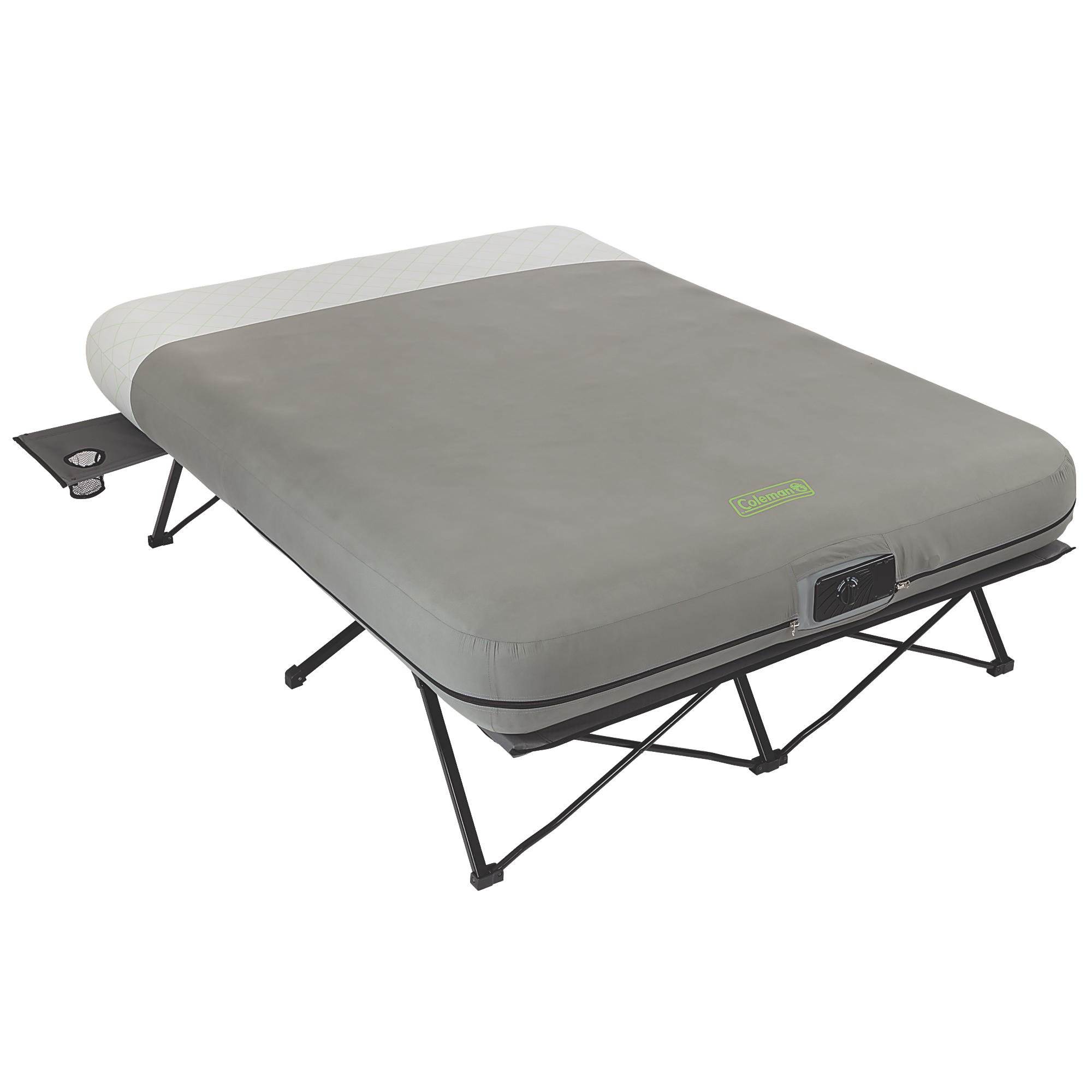 coleman queen airbed cot