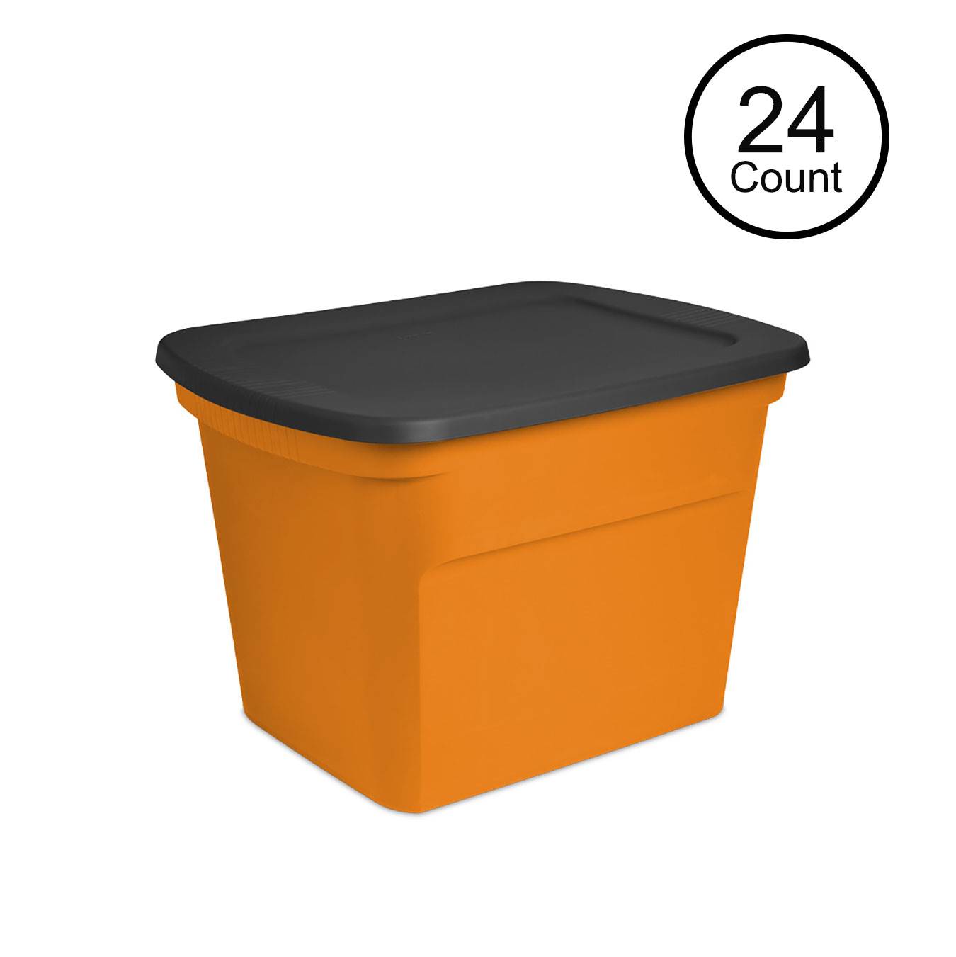 Sterilite Orange 64 Quart Latching Plastic Storage Box Container Tote,6  Pack Orange Lidded Storage Bins Baskets, Bins & Containers  originsofwhiskey.com