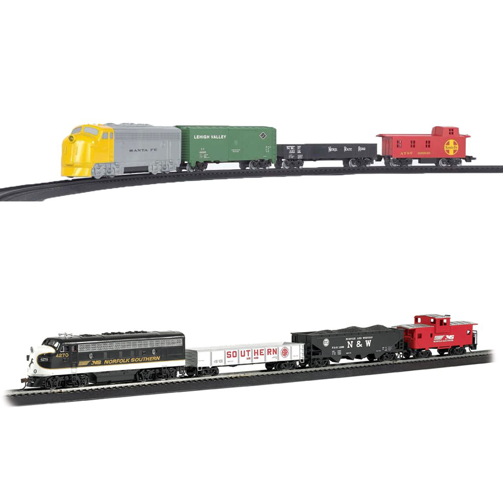 bachmann ho scale thoroughbred train set