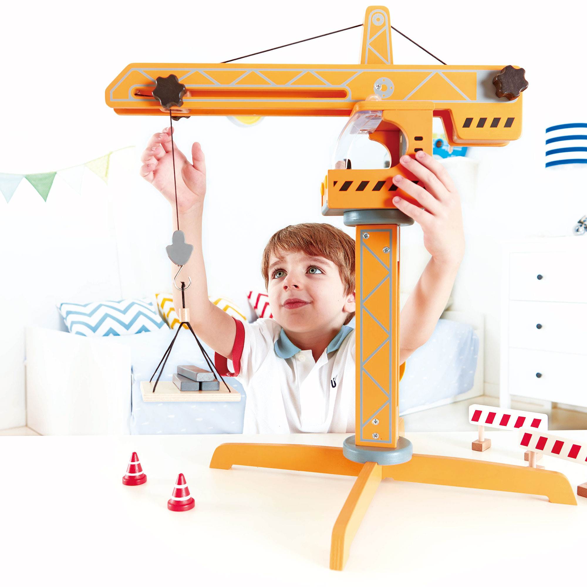 hape crane set