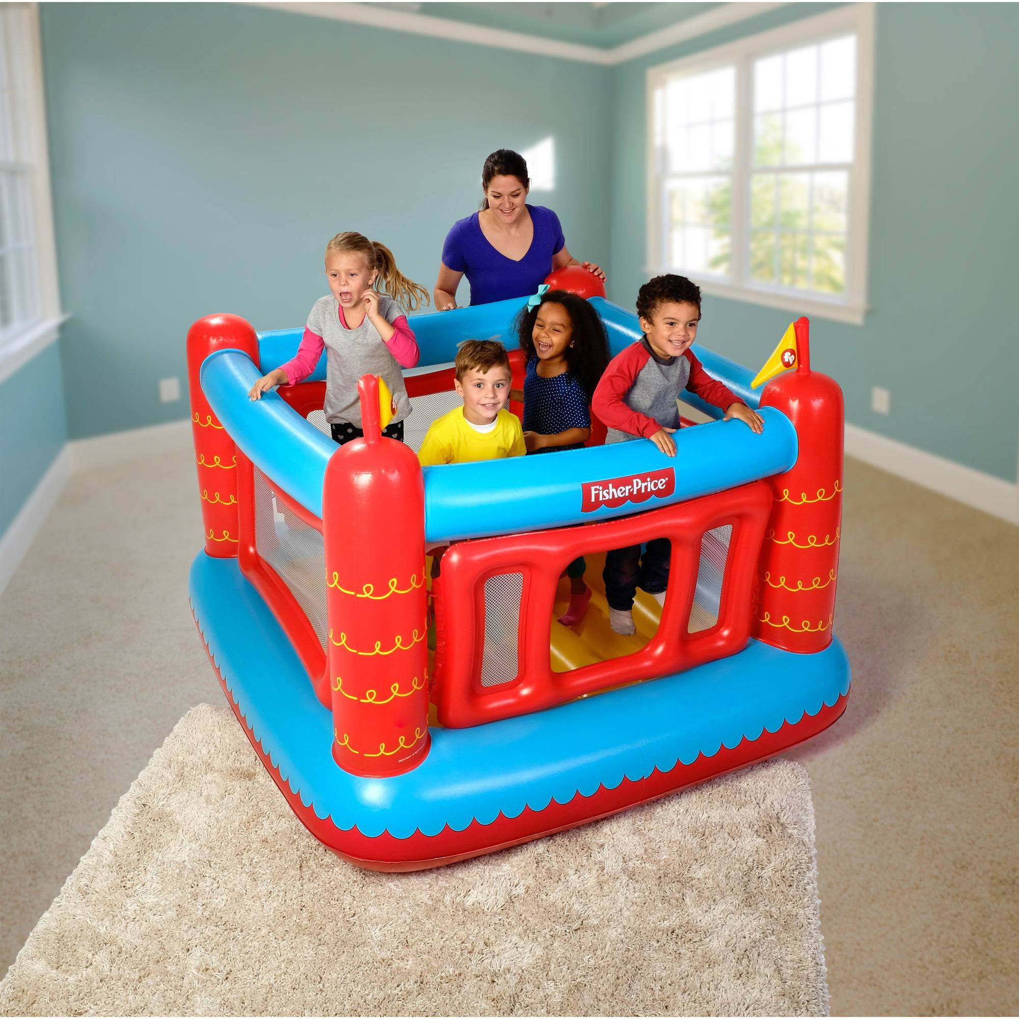 bestway fisher price bouncetastic bouncer