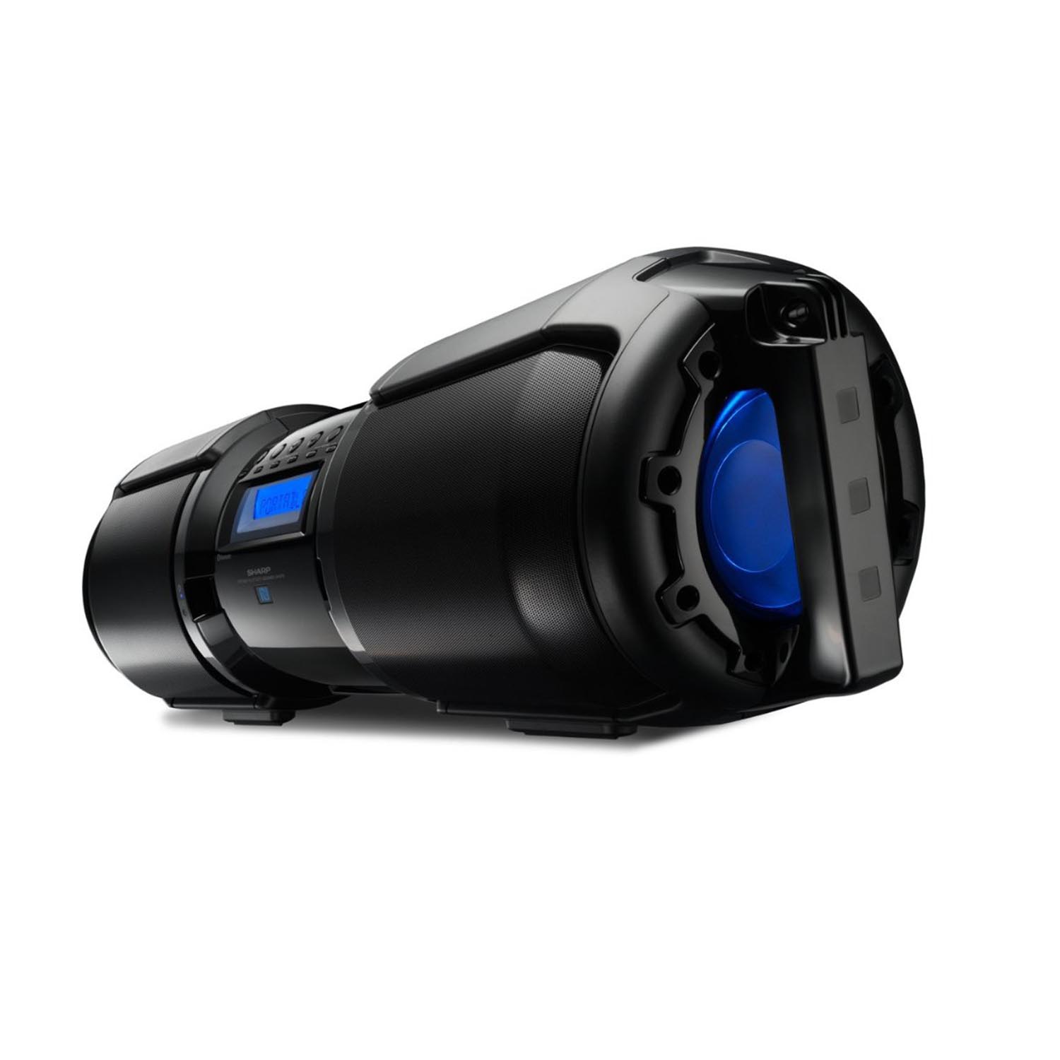 sharp bluetooth boombox