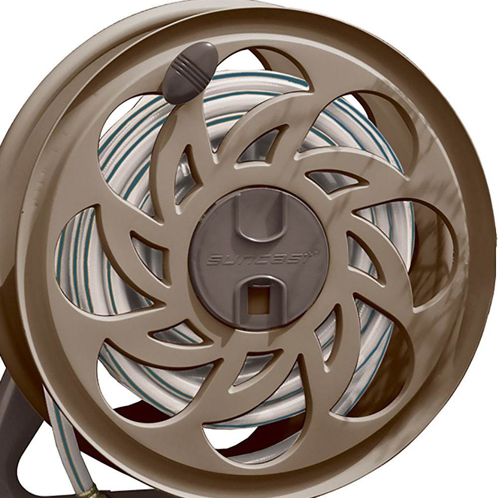Suncast Cplsta125b 125 Wall Mounted Side Tracker Garden Hose Reel For 5 8 Suncast Cplsta125b 125 Wall Mounted, Suncast 125 Ft Sidetracker Wall Mount Garden Hose Reel With Guide
