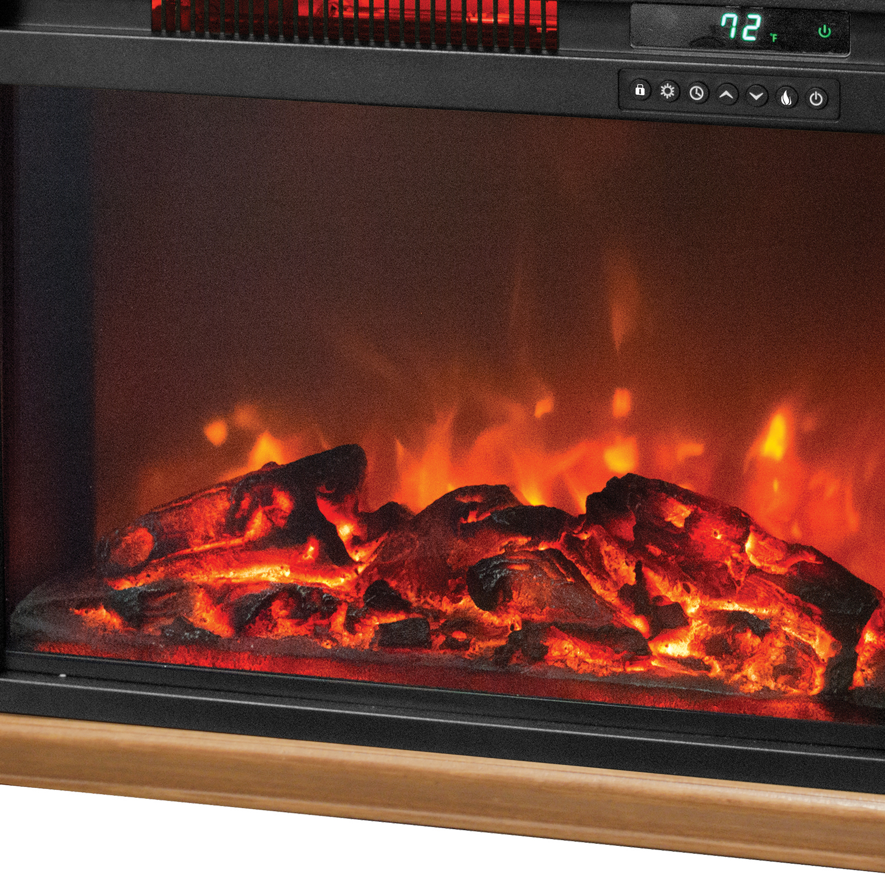 Lifesmart Large Room Infrared Fireplace Heater Ls Zcfp1008us