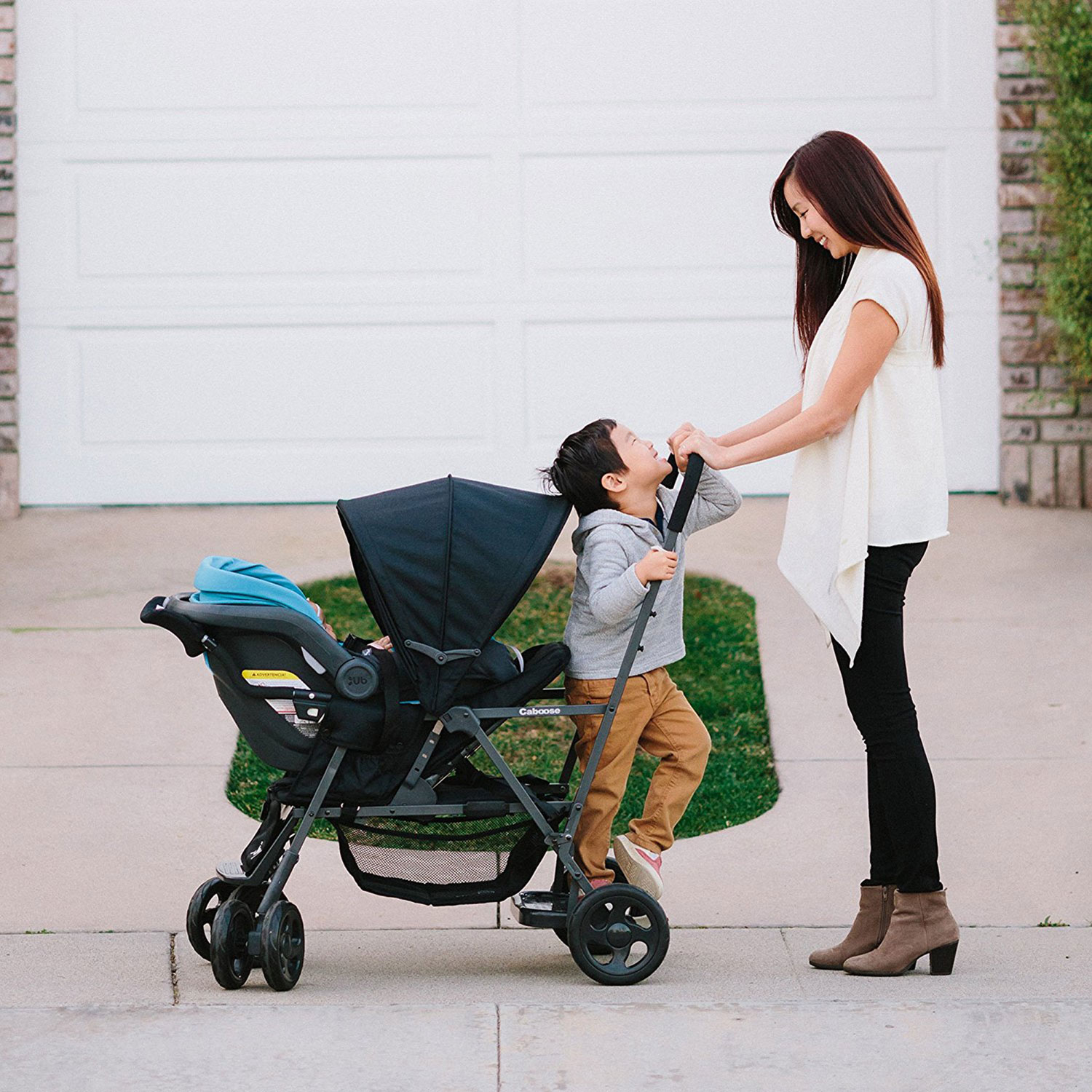 poussette double joovy