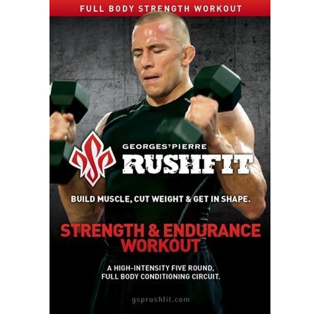 Rushfit Georges St Pierre 8 Week Ultimate Home Workout Dvd Program