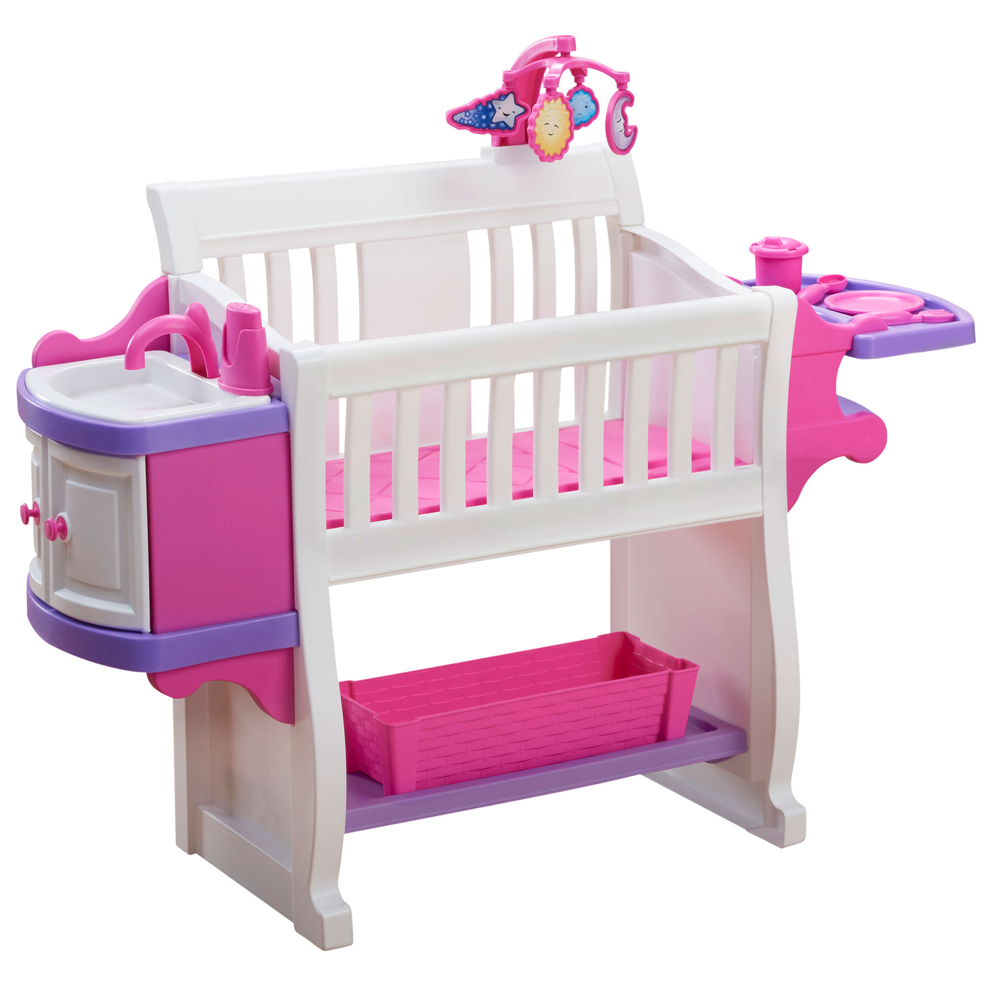 doll crib with storage