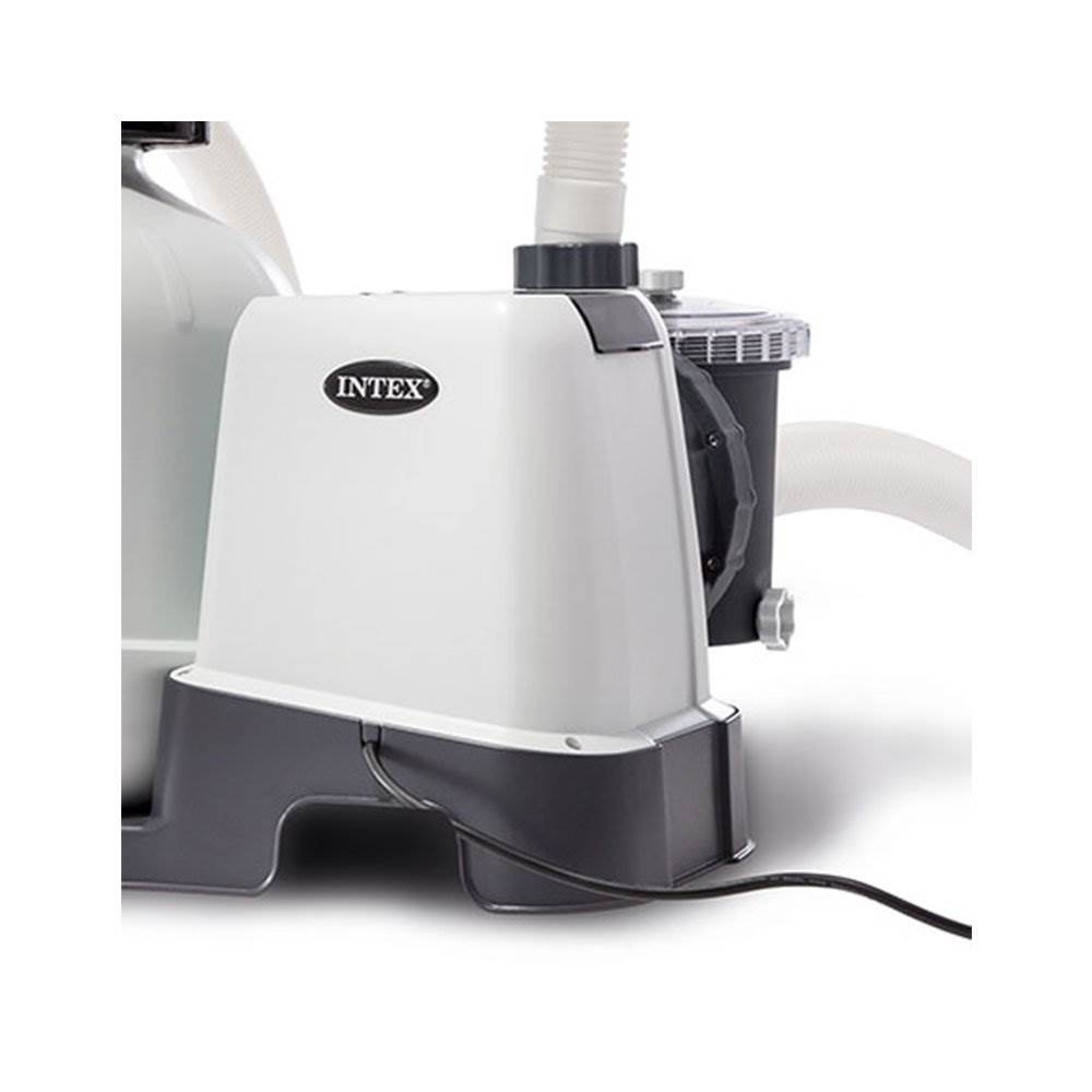 Intex 2800 Gph Pool Sand Filter Pump W Krystal Clear Saltwater System