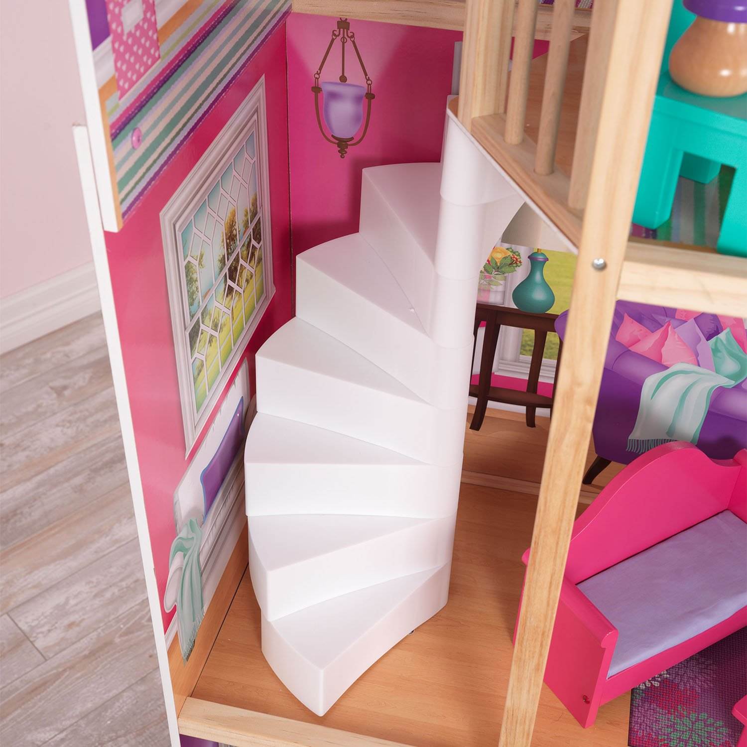 kidkraft 18 inch dollhouse manor
