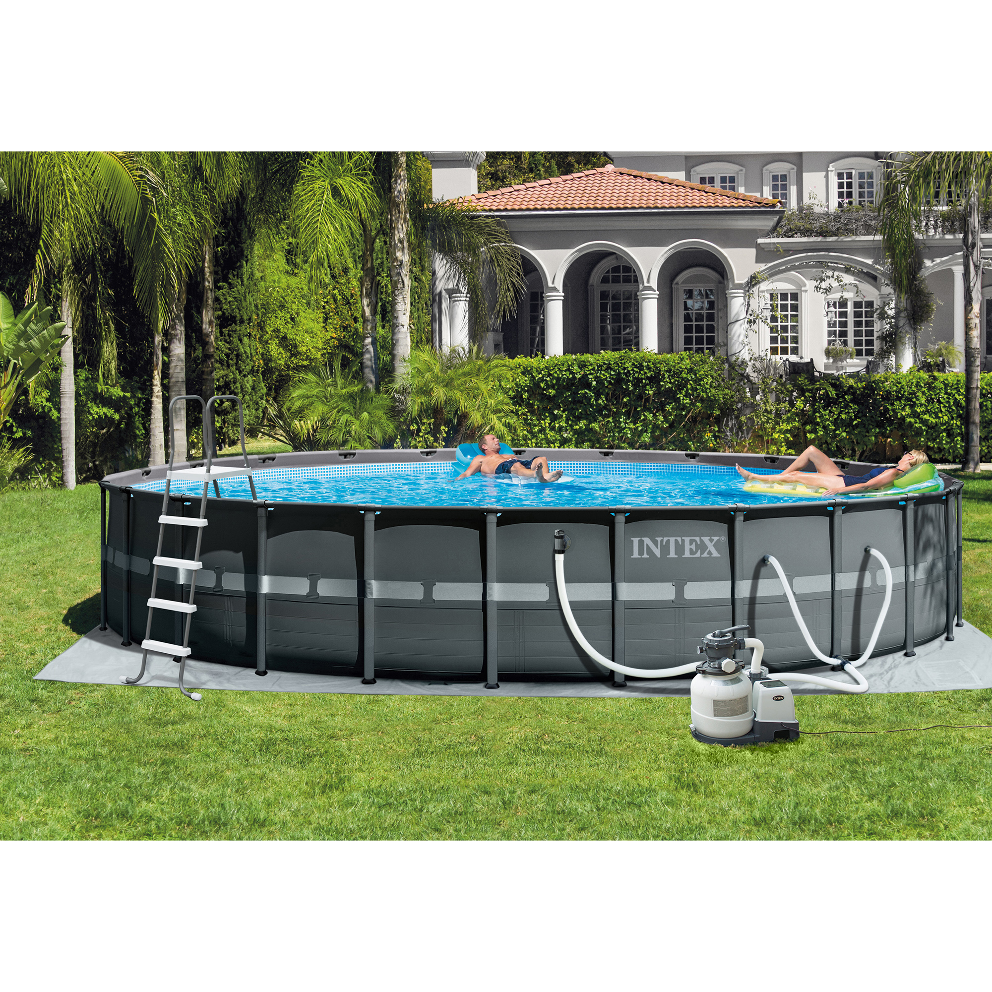 26' x 52" Ultra Frame Above Ground Swimming with Pump and