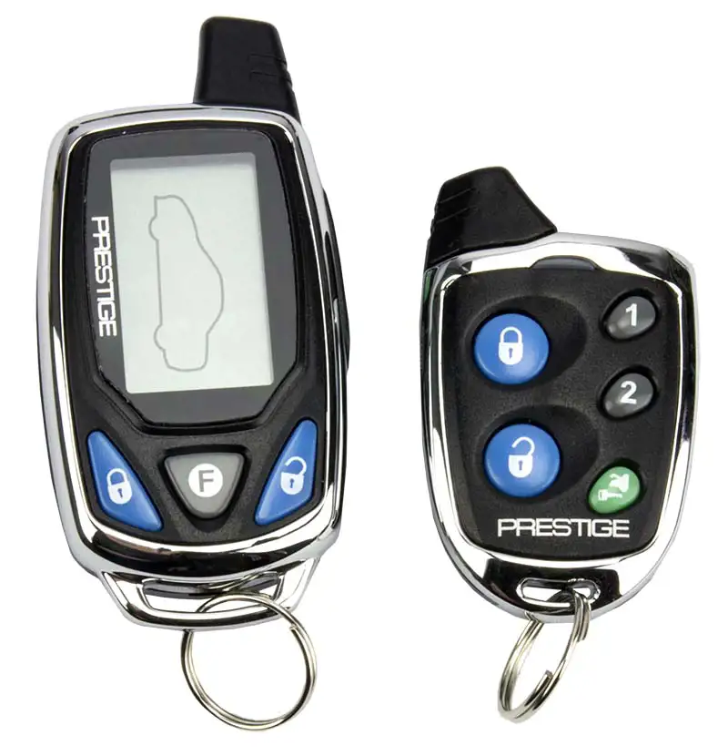 prestige alarm remote start