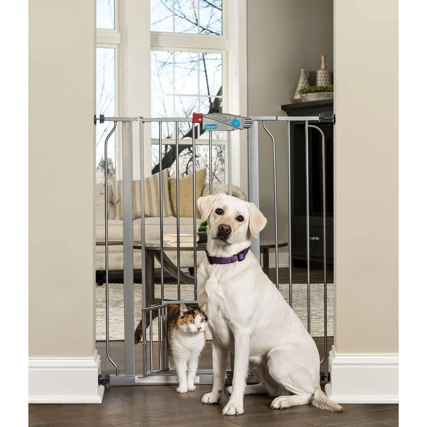 tall expandable pet gate