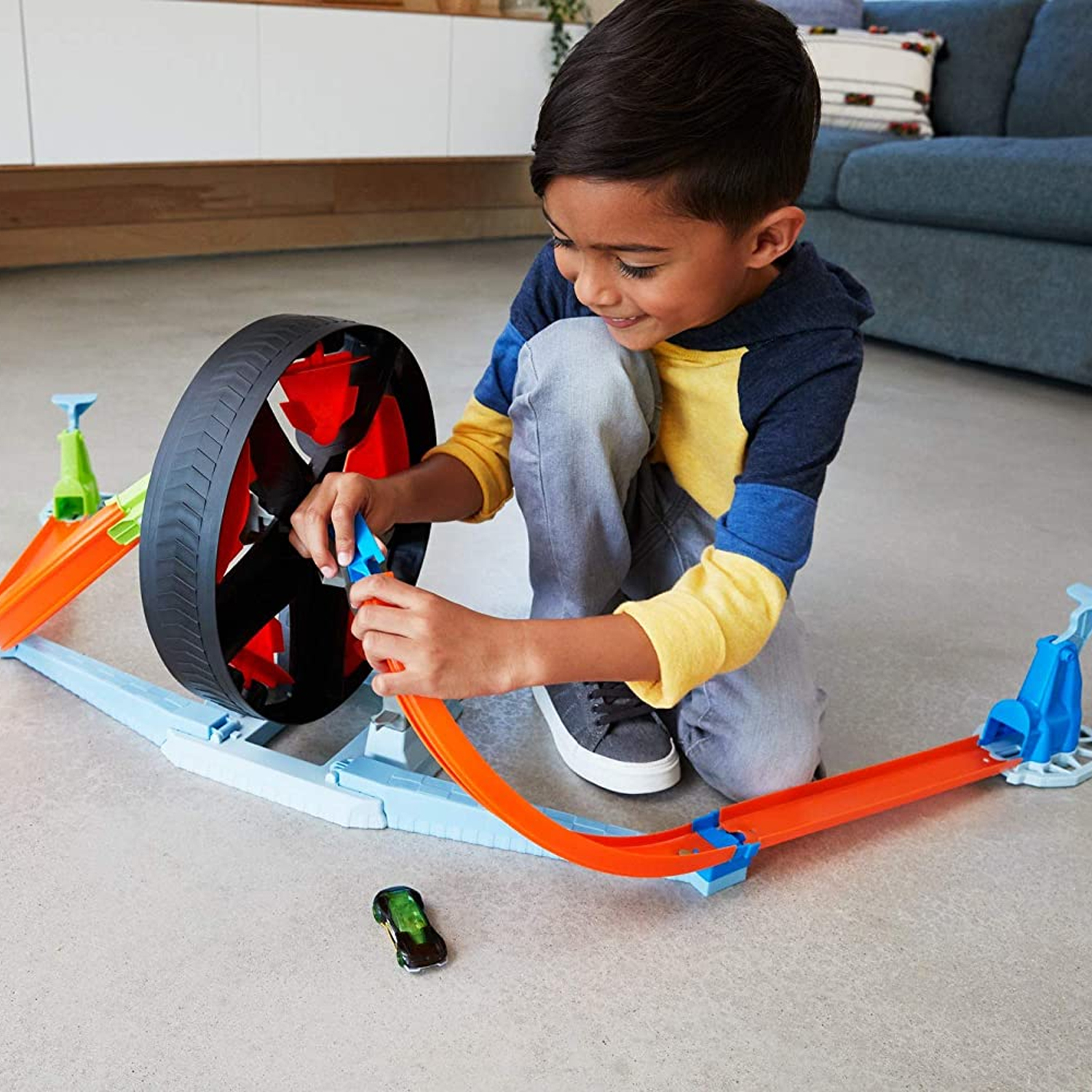 hot wheels action spinwheel challenge playset