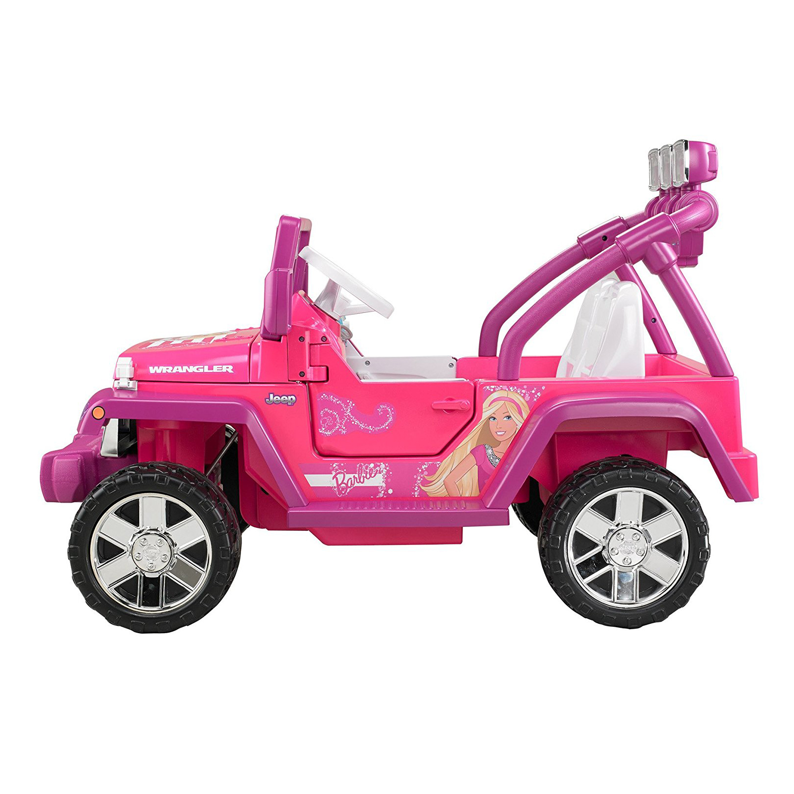 Fisher-Price Power Wheels Barbie Deluxe Jammin Jeep ... barbie jeep wrangler wiring 
