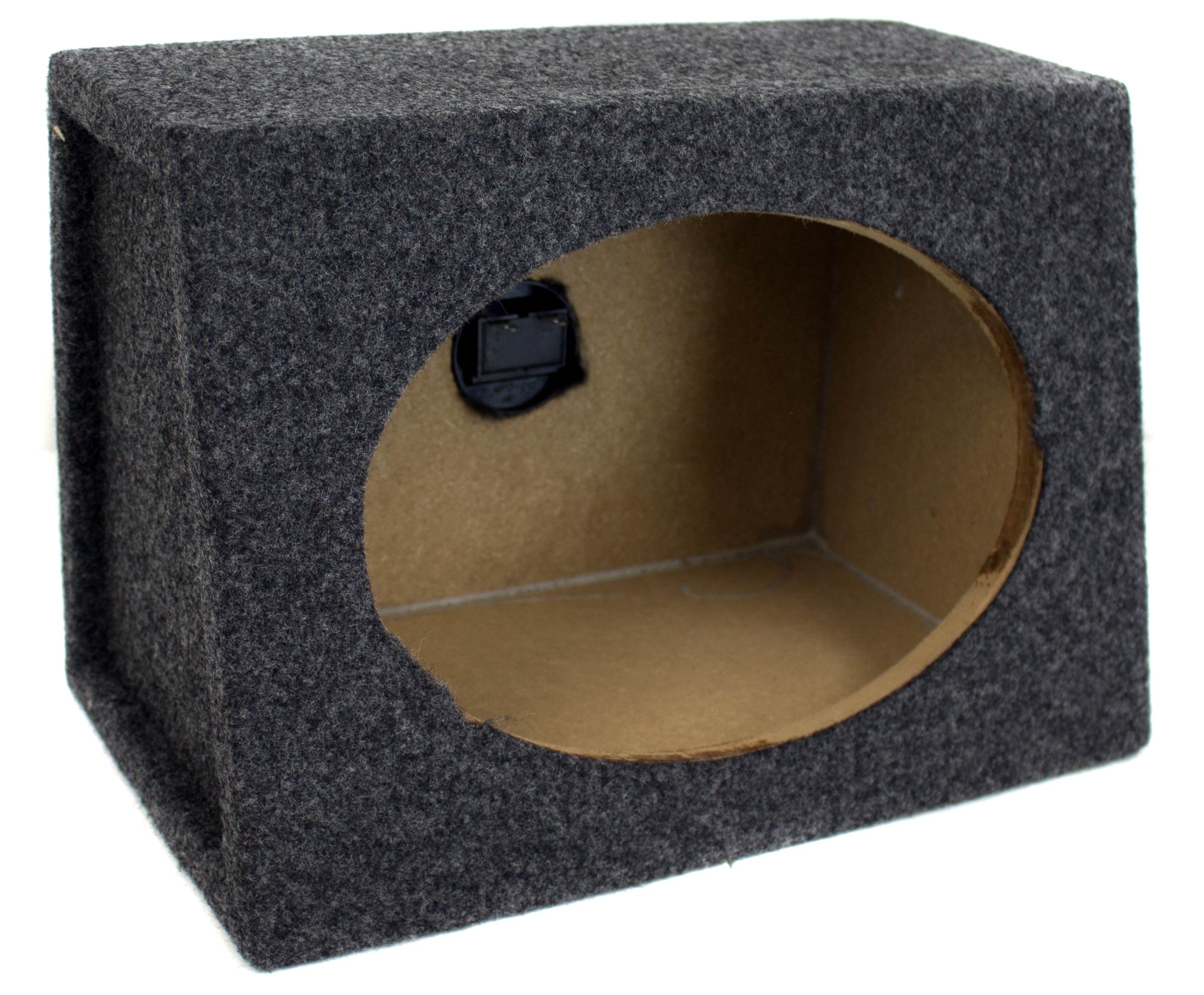 2 Speaker Boxes QPower Angled Style 6 x 9 Inch Car Audio Speaker Box Enclosures 
