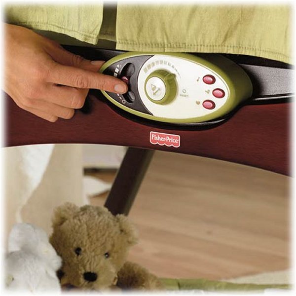 fisher price zen gliding bassinet