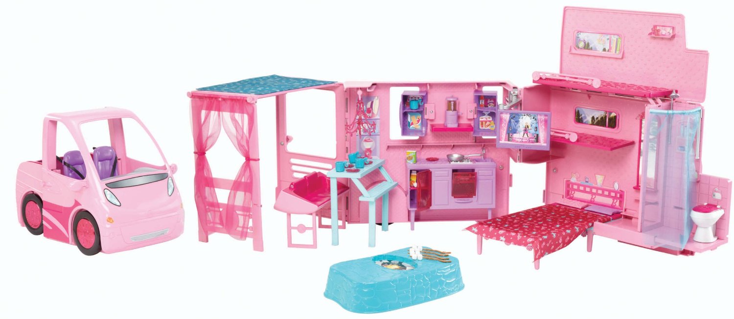 barbie family camper
