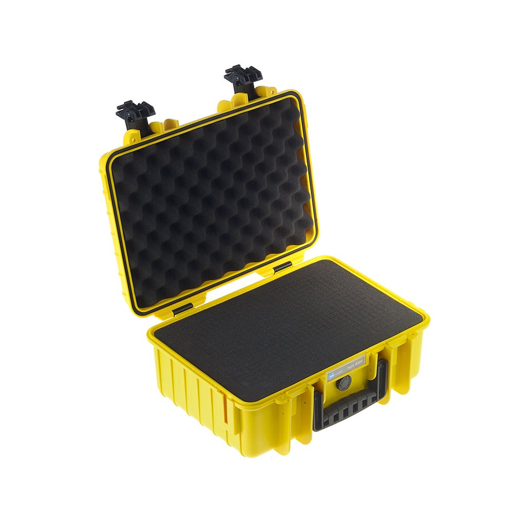 B W International 4000 Y Rpd Hard Plastic Outdoor Case With Removable Rpd Insert