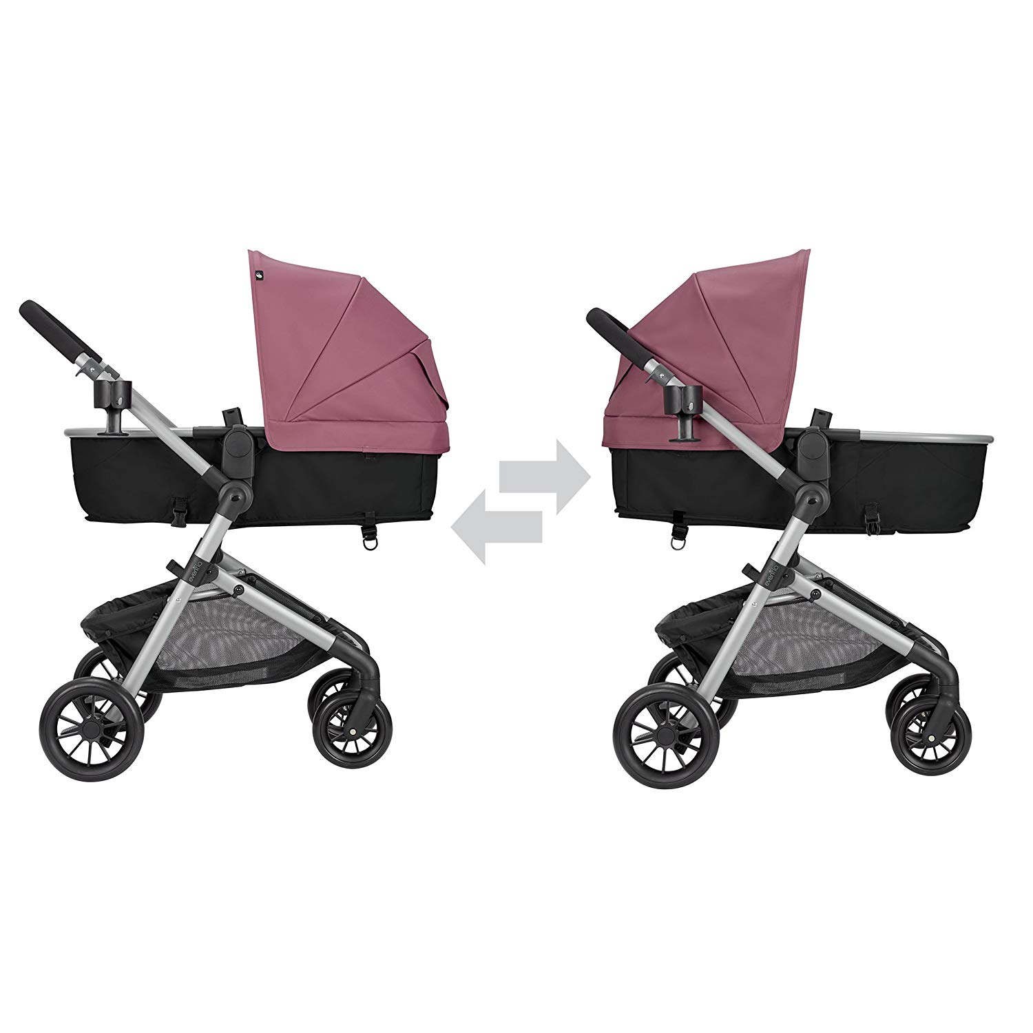 evenflo stroller pink