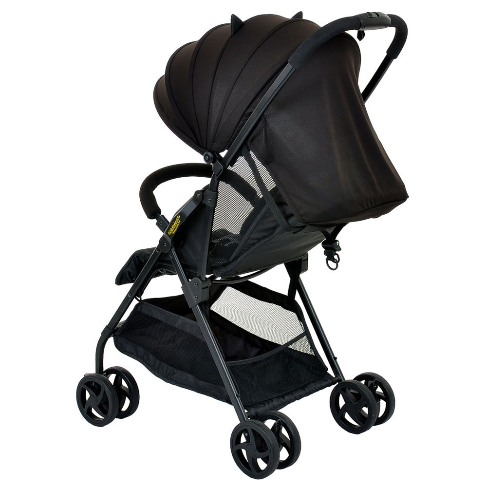 kids embrace batman stroller